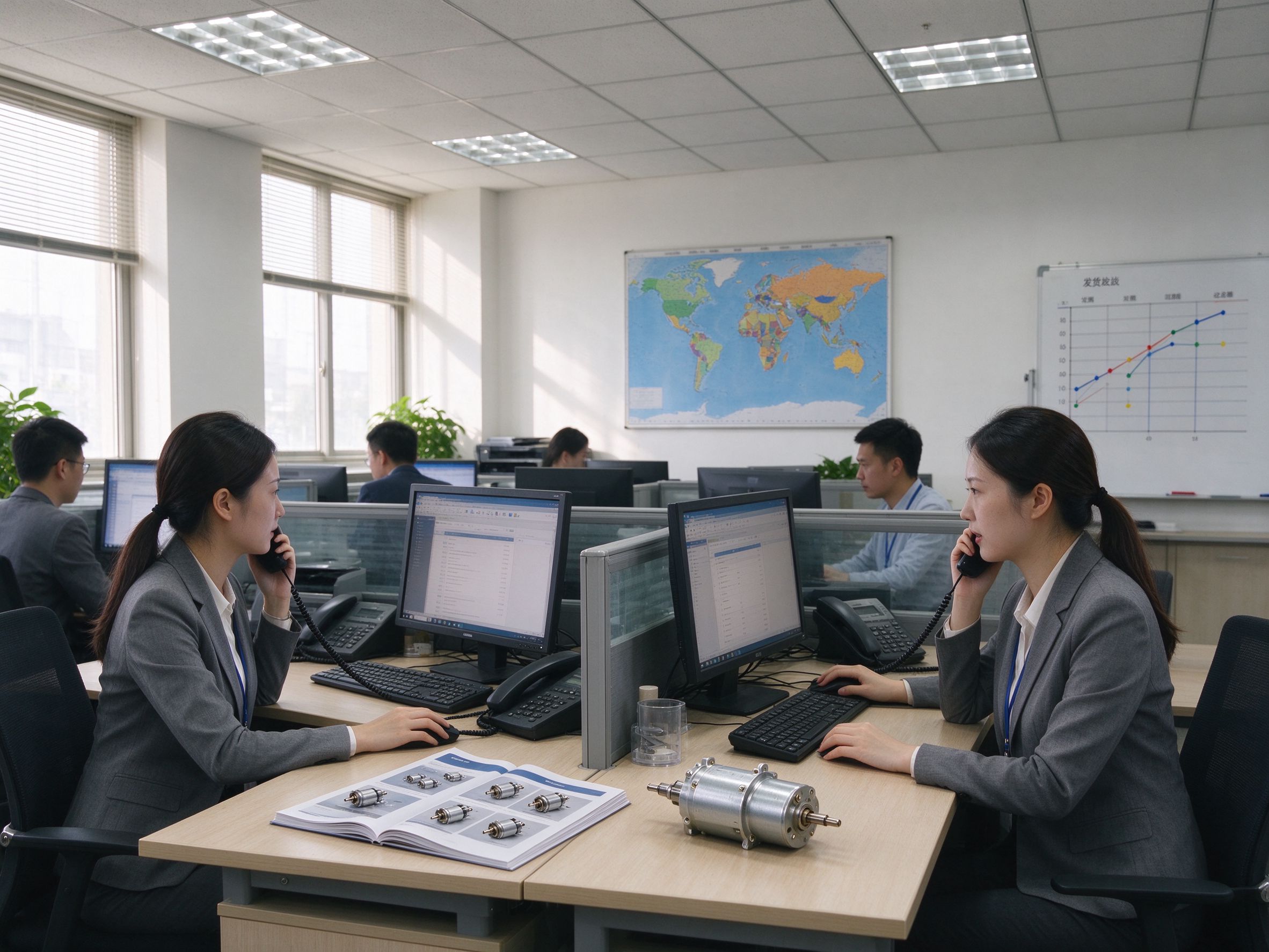 Our export team at work
