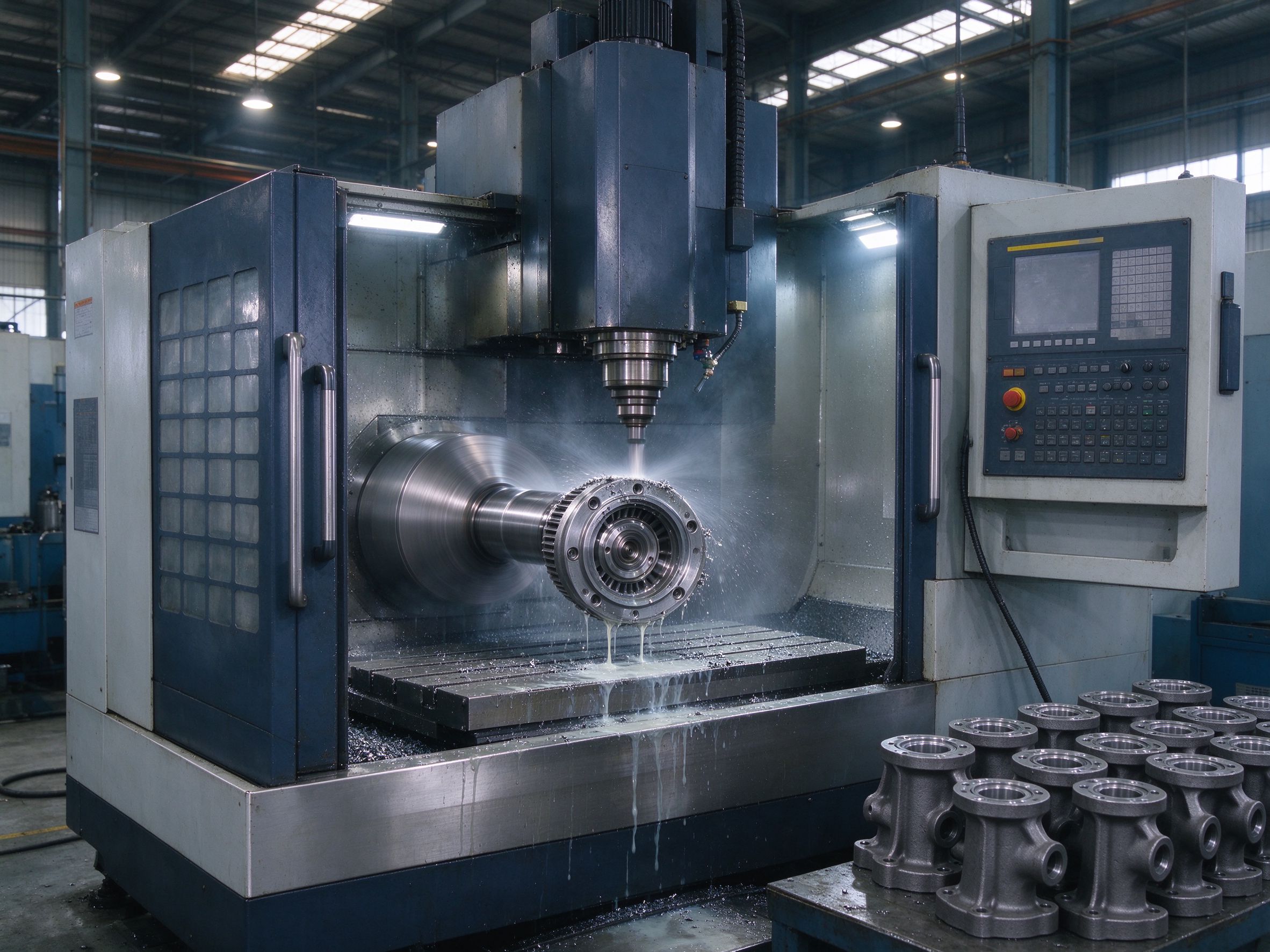 CNC workshop and machining