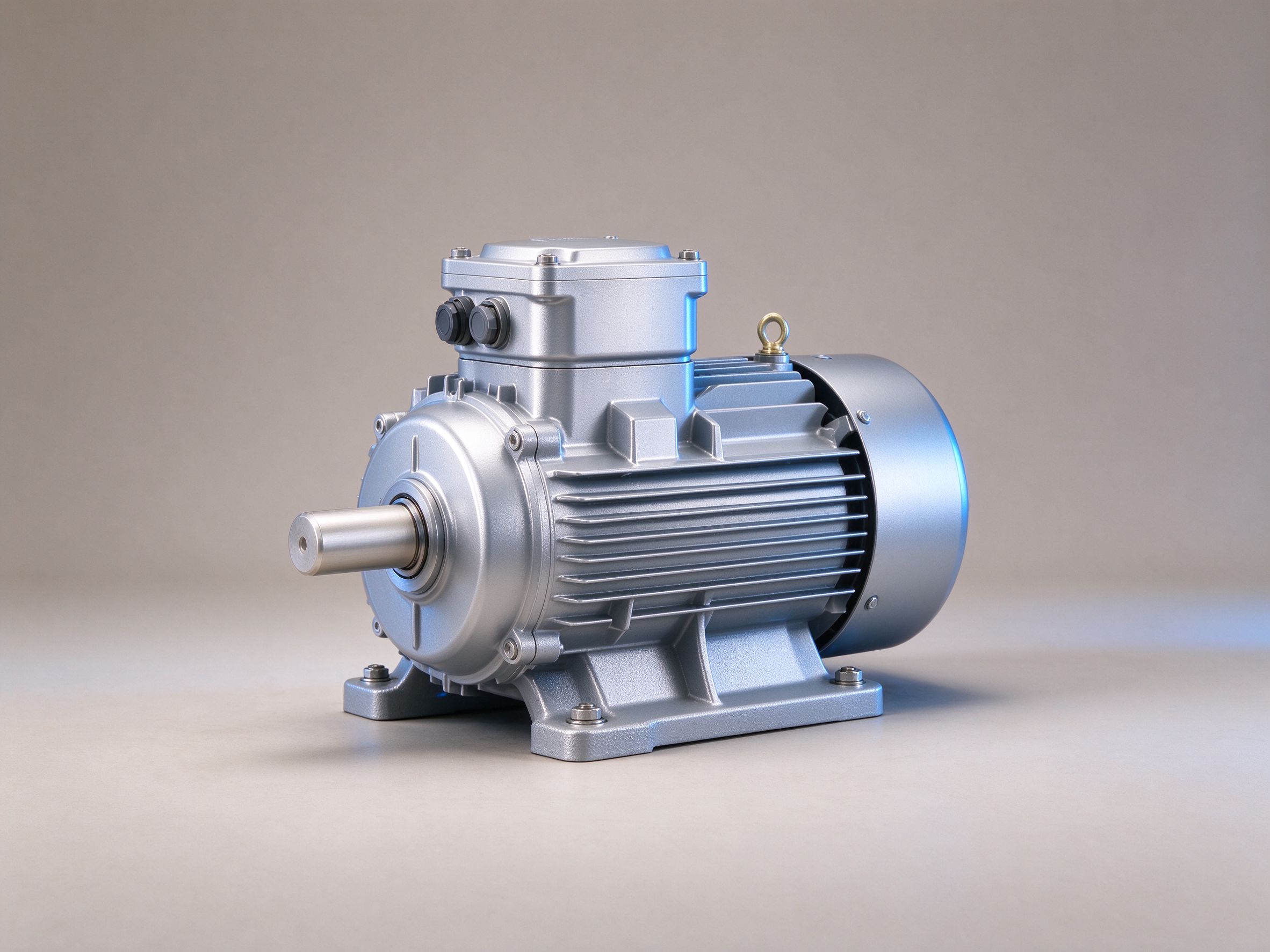 High-Efficiency IE4 Motor